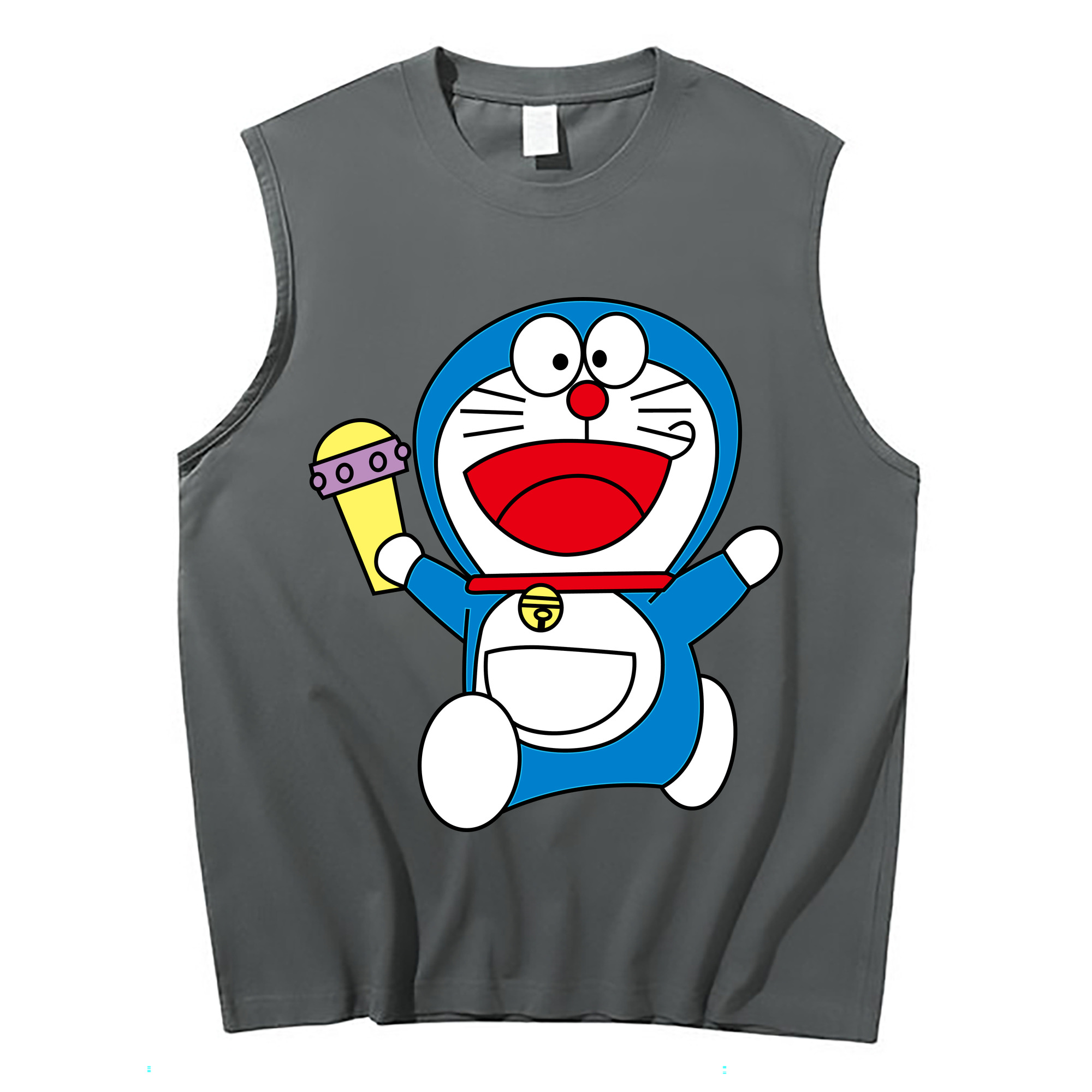 （画像用） ドラえもん Doraemon コットン100％タンクトップ（フロントプリント）